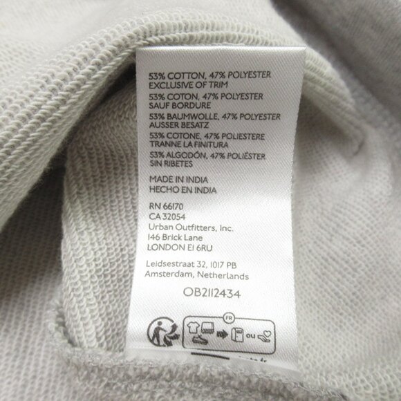 Anthropologie Maeve V-Neck Coquette Bow Sweater Light Grey Large Petite LP - Picture 8 of 9